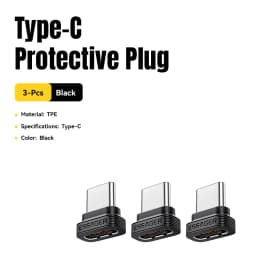 Essager Type C Dust Plug Type C To Type C OTG Adapter Supports Charging&Data Transfer Protective Plug For iPhone Samsung Xiaomi