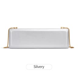 Elegant Red Evening Bag Minimalist Detachable Gold Chain Shoulder Bag Perfect for Evening Events, Weddings, and Formal Occasions