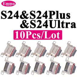 10Pcs Original Charging Port For Samsung S26 S25 S24 23 Ultra S22 S21 Plus S25 FE A34 A52 A53 A54 A56 Charger Connector Dock