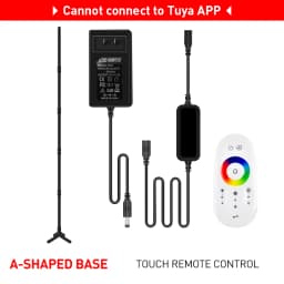 Tuya RGB Floor Lamp 200cm White Smart APP Remote Control Modern Corner Floor Light Atmospheric Festival LED Stand Lighting