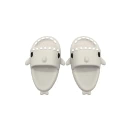 1 pair 1:12 Dollhouse Miniature Things Cute Shark Slippers Doll Shoes Suit For Ob11 1/12 Doll Gsc DOD, YMY Doll Accessories