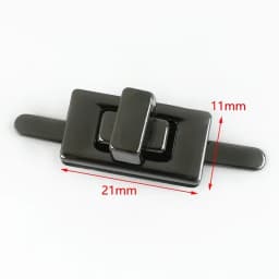 1-5Pc Metal Square Lock Buckle Handbag Turn Twist Locks Clasp Purse Closure Toggle Latch Buckles DIY Bag Replacement Accessories