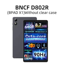 BNCF BPad X1 Android 16 8.68" 90Hz FHD IPS Tablet 16GB(4+12) RAM 64GB ROM 5000mAh Suppor 4G LTE Learning Tablet for Kids Adults
