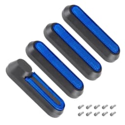 E-Scooter Various Reflective Stickers Wheel Cover Reflector Hub Cap Protective Shells for Xiaomi Mi 1S Pro 2 M365 Durable Parts