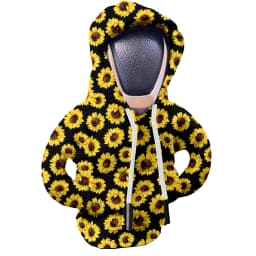 Creative Gear Shift Knob Cover Hoodie for Car Gear Shift Lever Protection Against Sweaty Hands for Merry Christmas New Year
