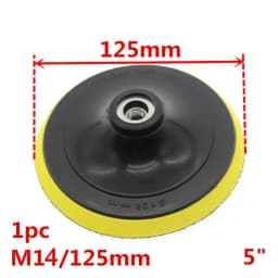3/4/5/6/7 Inch Flocking Sanding Disc Self Adhesive Polishing Disc Drill Rod Car Paint Care Polishing Pad For Electric Polisher