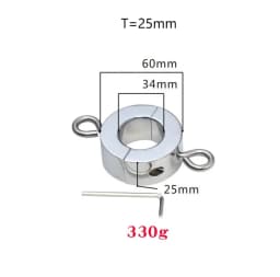 Thick Double-layer Metal Ring Manual Fixing Ring DIY Tools, Household Tool Rings Manual Tool Parts, Household Metal Accessories