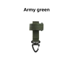1/3/5pcs Outdoor Keychain Tactical Gear Clip Keeper Pouch Belt Keychain Webbing Gloves Rope Holder Military Molle Hook