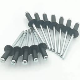 120PCS/box M2.4 M3 M3.2 M4 black pull nail open aluminum core rivet decoration nail pull rivet