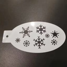 PET Stencil For Face Body Face Painting Paint Reusable Templates For Body Arts Cosplay Halloween Christmas Party