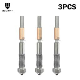 Bimetallic Nozzle For QIDI Q2 With Ceramic Insulation Integrated Design Quick Removal Integration Nozzles For QIDI Q2C Printer