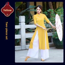 Red National Dance Costume Mesh Outfit Performance Practice Uniform White Net Shirt Square Dancing Traditional Costume Women
