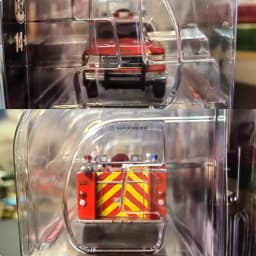 GreenLight 1/64 1987 F-350 mini pumper fire truck model Adult Gift Hobby & Toys static finished ornaments Collectibles