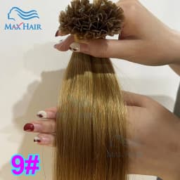 K Tip Hair Extensions Keratin Human Hair 14A Fusion Hair Extension Italy Keratin Glue Machine Remy 12-24inch 30 50G/pack