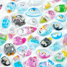 1 pc/4 pcs Cartoon Fruit Sushi Food Drop 3D Relief Stickers Scrapbooking DIY Journaling Sticker Cute Stationery Sticker Gift