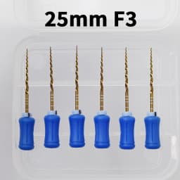 Dental Tools Gold Flexible Files Hand Endo Rotary Files Golden Endodontic Files 21/25mm NITI Endo Titanium Instrument Dentistry