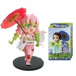  12cm New Demon Slayer Plum Rain Series 13pcs/set Blind Box Figure surprise Box Tanjiro Kamado Nezuko Action Model Toys Gifts