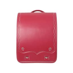 Japanese Style School Backpack For Girl Randoseru Backpack Automatic Satchel Japanese School Bag Embroidery PU Bookbag For Girls