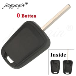 jingyuqin Remote Key Shell for Chevrolet Camaro Sonic Cruze Malibu Volt Spark Equinox Key Fob Case 2/3 Button Replacement