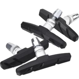 2Pairs V-shaped Silent Brake Pads Suitable For BMX Road Mountain Bike Silent Durable Brake Pads Bicycle Accessories