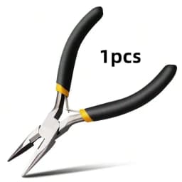 1pcs/4pcs Jewelry Pliers Tool Kit Includes Needle Round Wire Cutter And Curved Nose Pliers For Jewelry Beading Repair Supplies