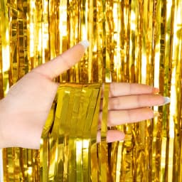 Advanced Birthday Party Decorations Backdrop Wall Foil Tassel Fringe Curtain Kids Adult Photo Booth Baby Shower Party Supplies