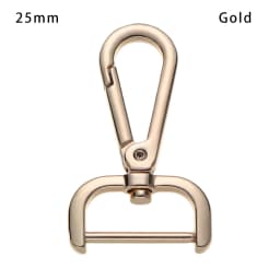 1Pcs Metal Detachable Snap Hook Trigger Clips Buckles for Leather Craft Bag Strap Belt Handle Shoulder Webbing Buckle Hook