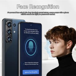 K-Touch Mobile Phones C27 Ultra Smartphone 7.3 Inch Android 15 Cell Phone 8000mAh Face Unlock 5G Dual SIM 16+48MP Camera Global Version Cellphones For Men Women Gifts