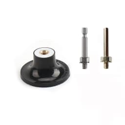SIFANG 1/2/3 Inch Roll Lock Sanding Discs Holder, Backing Pad, Quick Change Adapter, 2PCs, 1/4 in Shanks