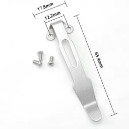 1piece Back Clip for DIY Folding Pocket Knife Tool DIY Accessories Multi Design Back Clip Custom Folding Knife Back Clip Holder