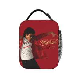 Singer Michael Jacksons MJ 2026 Insulated Lunch Tote Bag For School Food Container Reusable Cooler Thermal Lunch Box