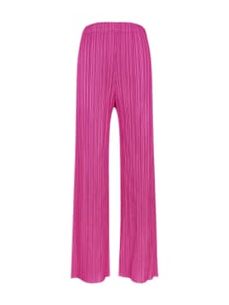 Spring Summer Autumn Women's Casual Elegant Miyake Designer Classical Loose Straight Pleated Pants High Waist Trousers In Stock