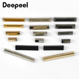 20Pcs 10-60mm Metal Strap Buckle for Sewing Pants Suspender Belt Zipper Tail Clip Webbing End Clasp DIY Hardware Accessories