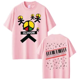 King of Pop Michael Jackson OLODUM Same Style T-shirt Men's Clothing Fashion Hip Hop Classic T-shirts Summer Tops Cotton T Shirt