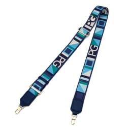 PG PATSY GARIS Women's Portable Shoulder Strap Fashion Luxury Brand Retro Classic Jacquard Texture Luggage Accessories