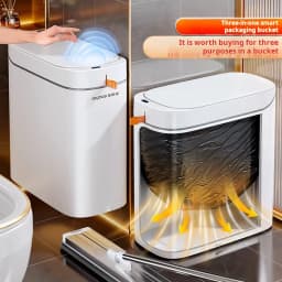 Smart Sensor Trash Can JOYBOS Rechargeable Auto Adsorption Bag Garbage Can For Toilet Living Room Kitchen Household Items