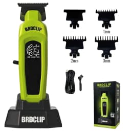 Professional Electric Hair Clipper BRD 106 with Base 7500RPM Hair Trimmer for Man DK-078 DLC Blade 7200RPM Barber Shop 2PC Set