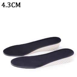 1Pair EVA Shock Absorbing Height Increase Insoles Casual Sports Shoes Insole for Feet Shoe Pads 2.3/3.3/4.3cm Growing Shoe Sole