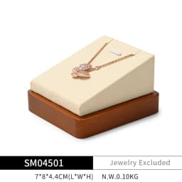 Oirlv Solid Wood Jewelry Tray Bracelet Ring Display Props Sets Jewelry Organizer Holder Necklace Display Stand Jewelry Plate
