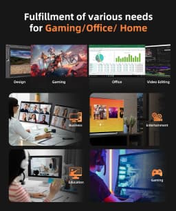 Texhoo Mini PC Windows 11 Pro Ryzen DDR5 4800MHz WiFi6 BT5.2 Gaming PC Diy Gaming Computer Compact Mini PC AMD Ryzen7 7840HS