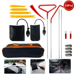 New Car Wedge Pump Locksmith Thickened Door Repair Air Cushion Emergency Open Unlock Tool Kit With Long Reach Grabber