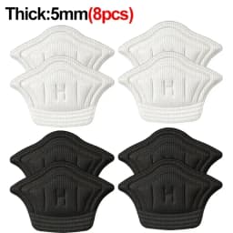 2/8pcs Insoles Patch Heel Pads Sport Shoes Adjustable Size Heel Pad Pain Relief Cushion Insert Insole Heel Protector Stickers