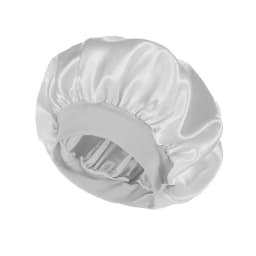 Satin Bonnets Night Sleeping Cap Large Elastic Wide Soft Band Colorful Silk Hat for Curly Hair Care Beauty Makeup for Women