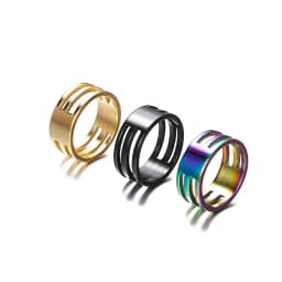 17/18/19mm Stainless Steel Jump Ring Opening Tools Closing Finger Rings Jewelry Tools For DIY Jewelry Making Findings