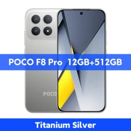 POCO F8 Pro Global Version Smartphone Snapdragon 8 Elite Octa core 6.59"120Hz HyperRGB AMOLED Display 6210mAh NFC 5G