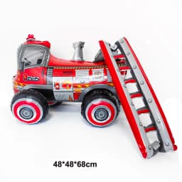 Jumbo Fireman Sam Balloons Fire Truck Foil Ballons Firefighter Themed Birthday Party Decortions Baby Shower Fire Engine Ballons