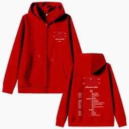Ado Moth To A Flame Phantom Siita 2025 Zipper Hoodie Men Women Fashion Japanese Pop Music Streetwear Male Vintage Zip Up Hoodies