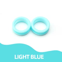Fenice Pet Scissors Silicone Finger Rings Imported Soft Finger Non Slip Ring Beautician Finger Set Ultra Soft and Comfortable