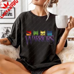 Warrior Cats Clans Logo T-Shirt Fox And Revenge Print Unisex Cotton T-Shirt Fashion Casual Summer Trendy Top
