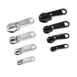 3# 5# 8# 10# Zipper Head Zipper Repair Kit Easy Fix Zipper Slider Head Puller Closure Universal Replacement Broken Wearable
